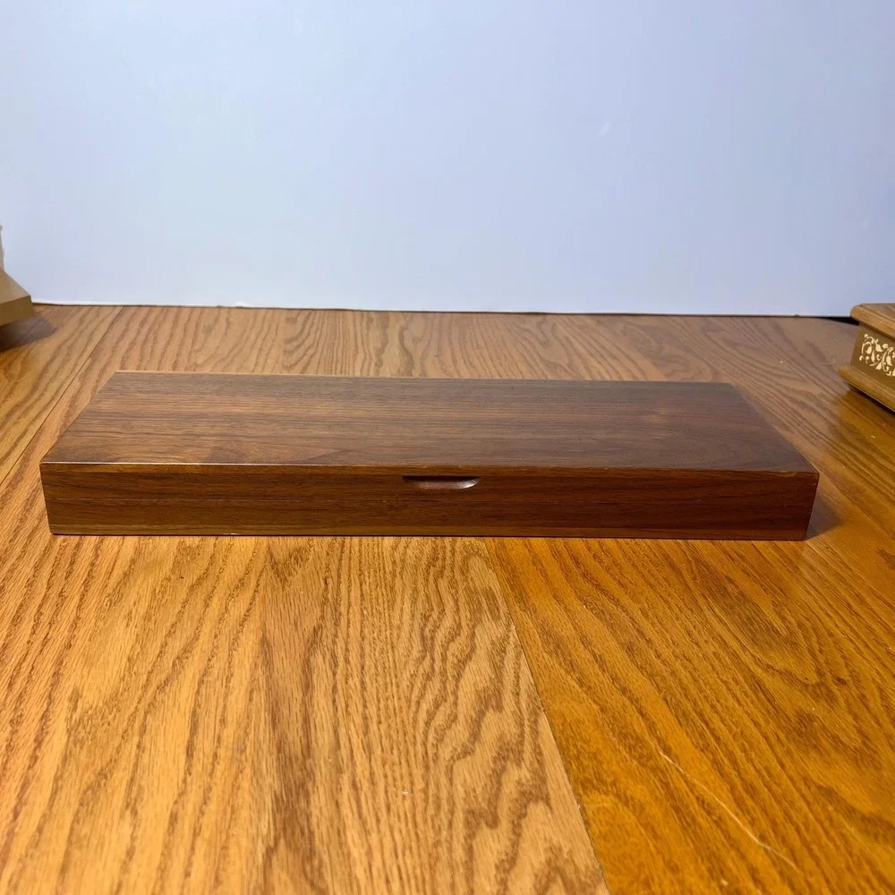 VTG Gerber Legendary Blades Carving Set Walnut Case Ron Knife Gunnir Steel USA